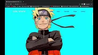 NaruTo Website Using Html | css | JavaScript #development #websitedesign #html #css #javascript