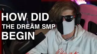 Ranboo Drawing the history of the Dream Smp in MS Paint || How did THE DREAM SMP Begin