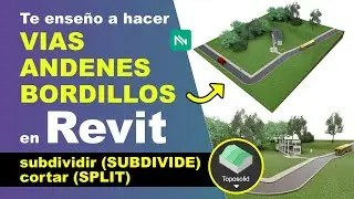 ROADS, PATHS and CURBS in TOPOSOLIDS REVIT | PRO Tutorial