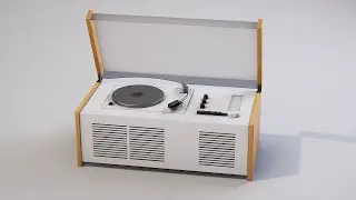 Making a Music player in 3DsMax and Substance Painter