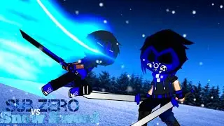 Sub Zero Vs Snow Sword - Fight | Gacha Club |