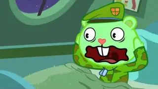 Fliqpy's scream from 'This Is Your Knife' reused in many HTF episodes
