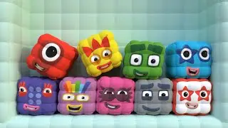 10 Padded Numberblocks Pillow