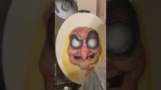 Painting the old hag from snow white
