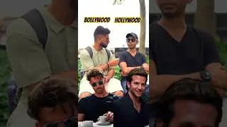 Bollywood vs Hollywood?👀🧐 #bollywold #hollywood #publicreaction #india #indiansong