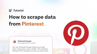 How to extract Pinterest data in 5 easy steps - Pinterest Scraper