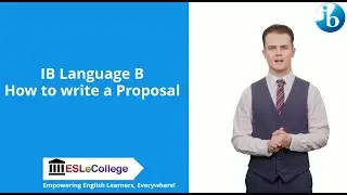 IB Language B: How to Write a Proposal