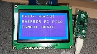 ST7920 SPI GRAPHIC LCD RASSPBERRY PI PICO PIO