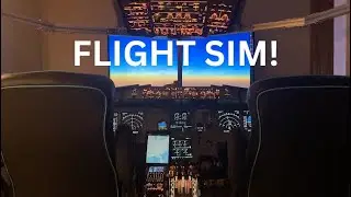 FINALLY Flying The Flight Sim! | A320 Cold and Dark - Ready to Taxi