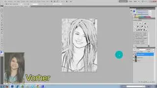 Photoshop CS5 Tutorial Deutsch - Bleistiftzeichnung