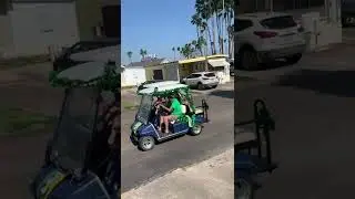 Saint Patrick’s day Golf Cart Parade at Victoria Palms RV Resort