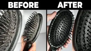 How to Clean Hair Brush Like PRO at Home