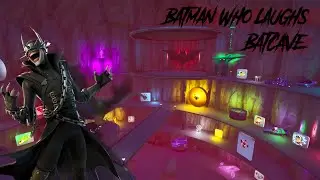 The Batman Who Laughs Batcave Map in Fortnite Creative