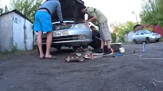 Ремонт подвески на Honda Avancier | Часть 1
