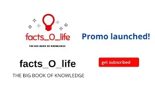 facts_O_life promo launched!!/ facts_O_life