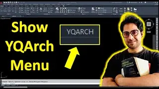 How to Show YQArch menu in autocad | best autocad plugin