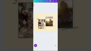 Faça uma montagem de foto sua com seu filho usando o Canva