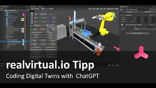 Creating Digital Twins with Unity, realvirtual.io and ChatGPT