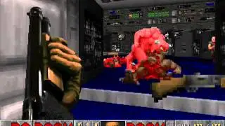 Doom E1M5 - Phobos Lab - UV 100%