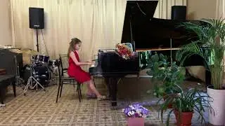 Алина Голубева Отчетный концерт Музыкальной школы. Преподаватель Левинская Е.И.