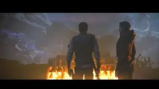 Bode And Cere's Emotional Funeral Scene Star Wars Jedi Survivor