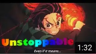 [AMV]Demon Slayer||Unstoppable