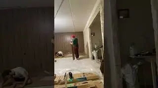 Укладка ламината таймлапс 
