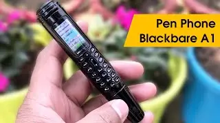 Dual Sim Pen Phone Blackbear A1 Review in Hindi