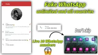 Fake WhatsApp Kaise Banaye | Fake WhatsApp Kaise Banaye 2024 | Fake Number Se WhatsApp Kaise Chalaye