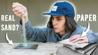 Woodworker makes his own Sandpaper...