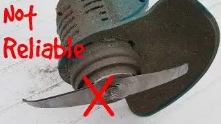 How To Use Strimmer Line With A Blade Strimmer