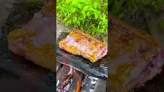 Grilled spine bone 