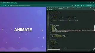 Dynamic Particle Animation | Interactive HTML CSS JS Particle Effect