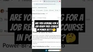 Power BI Zero to Hero #powerbiforbeginners #powerbi #ytshorts #youtubeshortsvideo #youtubeshorts