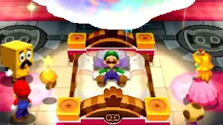 Mario & Luigi Dream Team Bros - 100% Walkthrough Part 4 Gameplay Pi'illo Castle Museum & Dream World