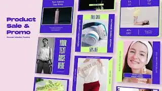 Product Sale and Promo Social Media Posts
