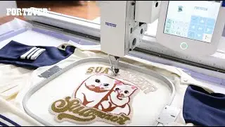 FORTEVER FT-601CT(500*800MM)   Chenille &Chain Stitch embroidery machine