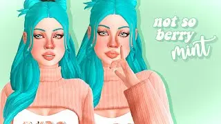 not so berry mint cas | the sims 4