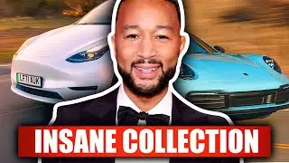 A Peek Inside John Legend's Car Collection: From Tesla to Porsche