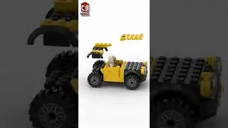 LEGO Car Wrangler Satisfying Building Animation 