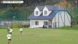 Skrót meczu: Liga Okręgowa(Nowy Sącz)Ogniwo Piwniczna - Zalesianka Zalesie 4:2(1:1) 07.10.2017r