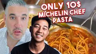 Italian Chef Reacts to $10 Pasta by Michelin Star Chef