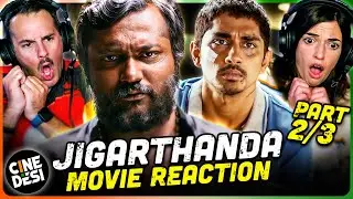 JIGARTHANDA Movie Reaction Part 2/3! | Siddharth | Bobby Simha | Lakshmi Menon | Guru Somasundaram