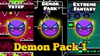 Geometry dash - Demon Pack 1