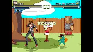 MUGEN Naoto Kurogane vs Perry The Platypus
