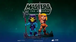 He Man & Skeleton MiniCo | Iron Studios