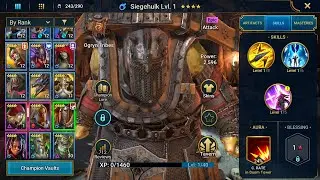 Let's Play RAID: SHADOW LEGENDS DAY 387 SIEGEHULK (Android Gameplay)