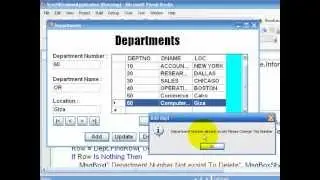 Course ADO.NET Application (VB.NET+Oracle Database) - Lesson11(Classes Level 3-Add-Update-Delete)