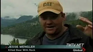 Bear Attacks - Man Kills Bear With Rock - TMTV Kootenays