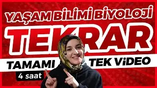 1) Yaşam Bilimi Biyoloji FULL TEKRAR | 9. Sınıf Biyoloji | TYT Biyoloji Konu Anlatımı 1